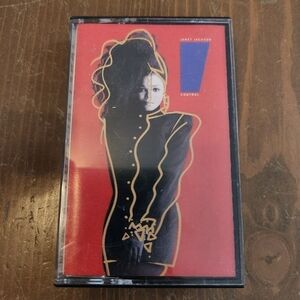 Janet Jackson Control Cassette Tape (A & M Records, 1986) Pop Music R&B Tested